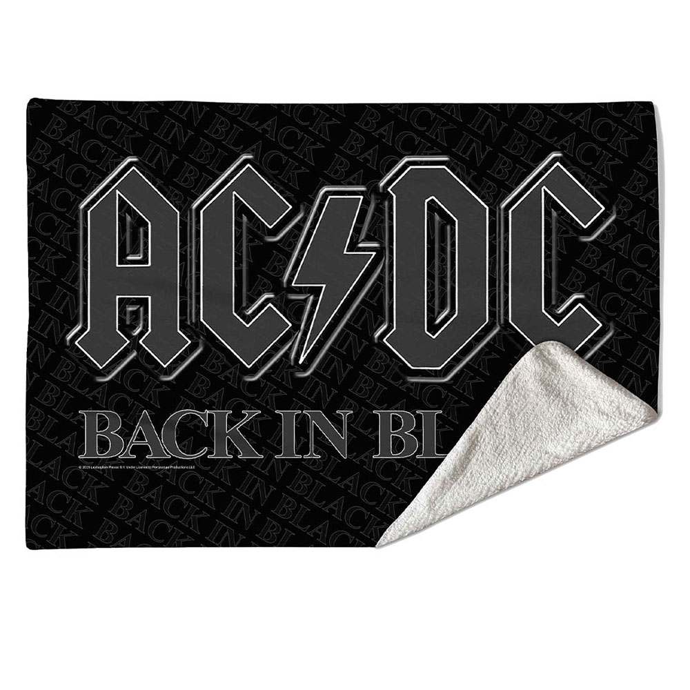 Rocksax AC/DC - Back In Black Couverture - Noir